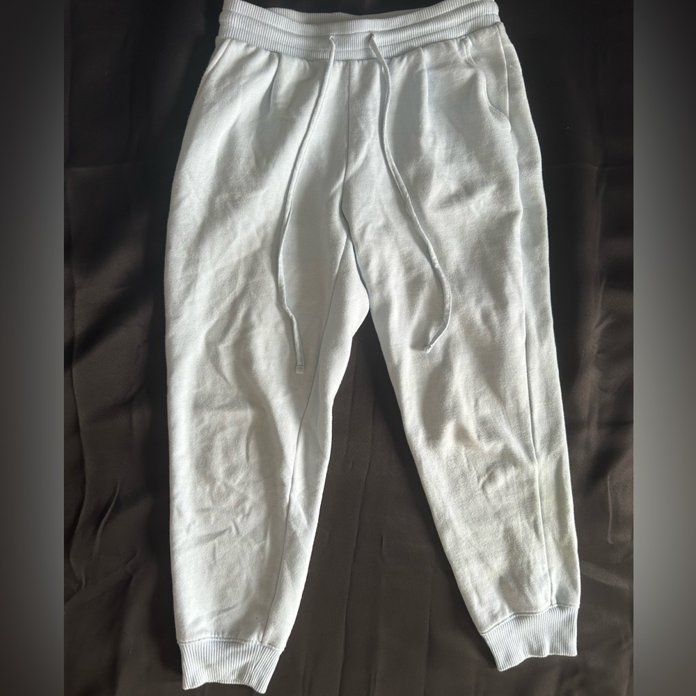 Baby blue baggy sweats